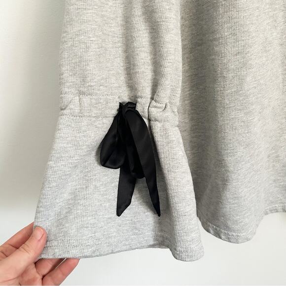 Sanctuary Tierney Bell Sleeve Tie Top Gray Size M - Picture 9 of 9